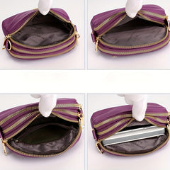 Classic Crossbody Bag Casual Square Shoulder Bag
