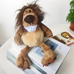 Soft Lion Plush Toy for Bedroom Decor and Birthday Gift