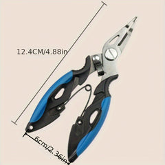 Multifunctional Fishing Scissors Plier Hook Remover Tackle Tool