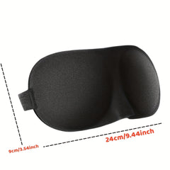 Contoured Cup Sleeping Mask & Blindfold Molded Night Sleep Eye Mask