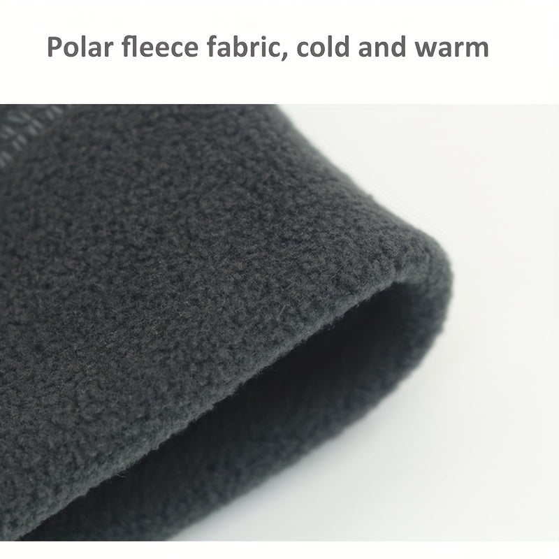 Thickened Polar Fleece Cap Windproof Warm Mountaineering Riding Hood Hat