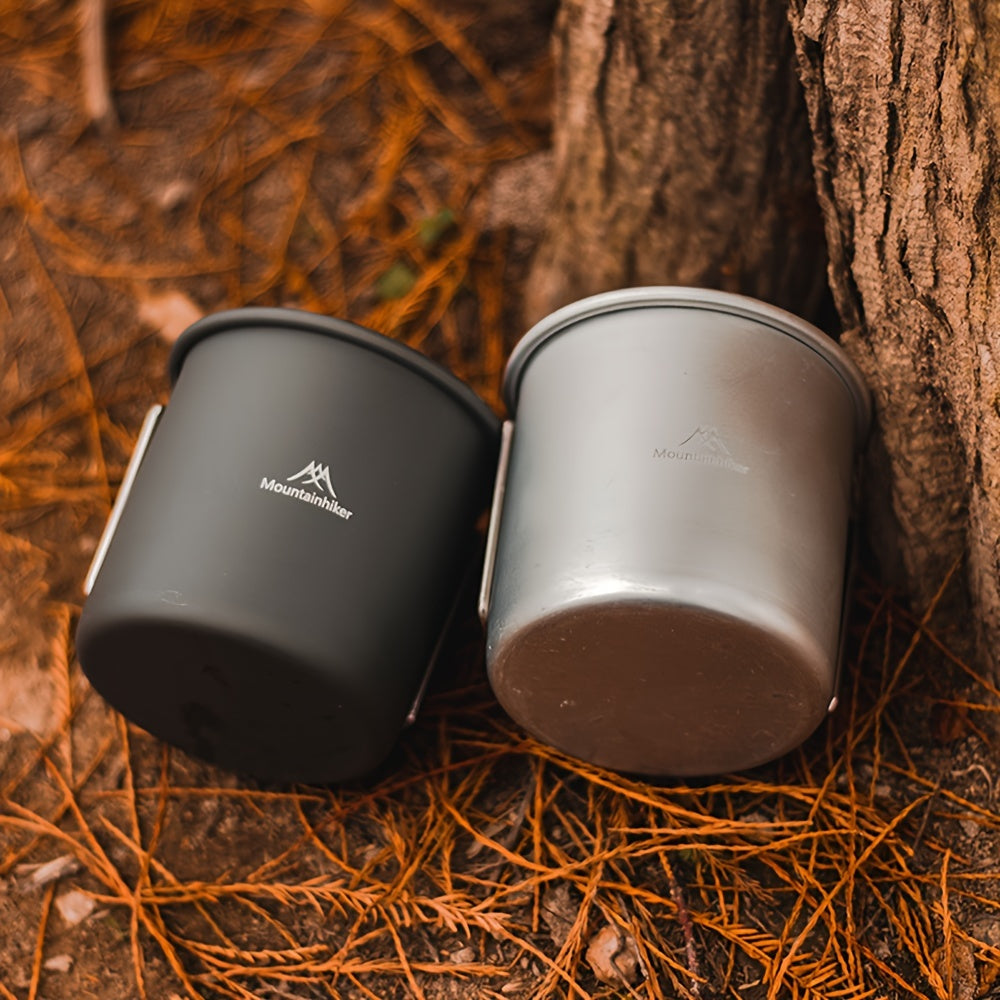 300ml Camping Cup Foldable Handle Ultra light Water Cup