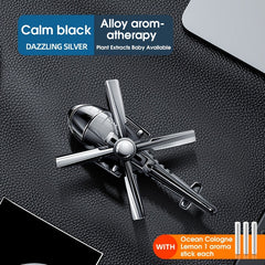 Helicopter Car Aromatherapy Ornament Air Freshener