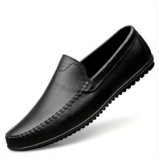 Men's Stitched Slip On Loafers Smart Casual Shoes