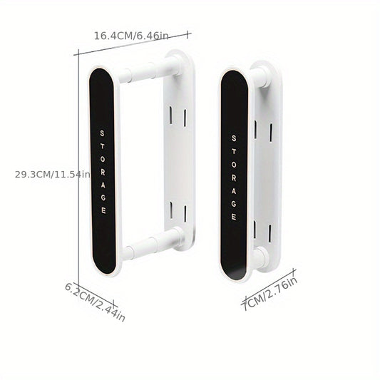 Retractable Clothes Hanger Rack Balcony Organizer