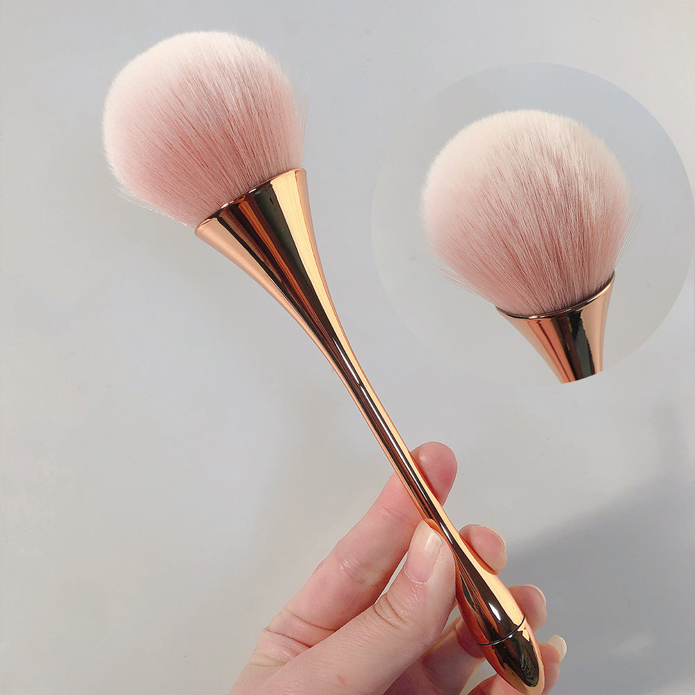 Large Mineral Powder Brush with Crystal Rhinestones