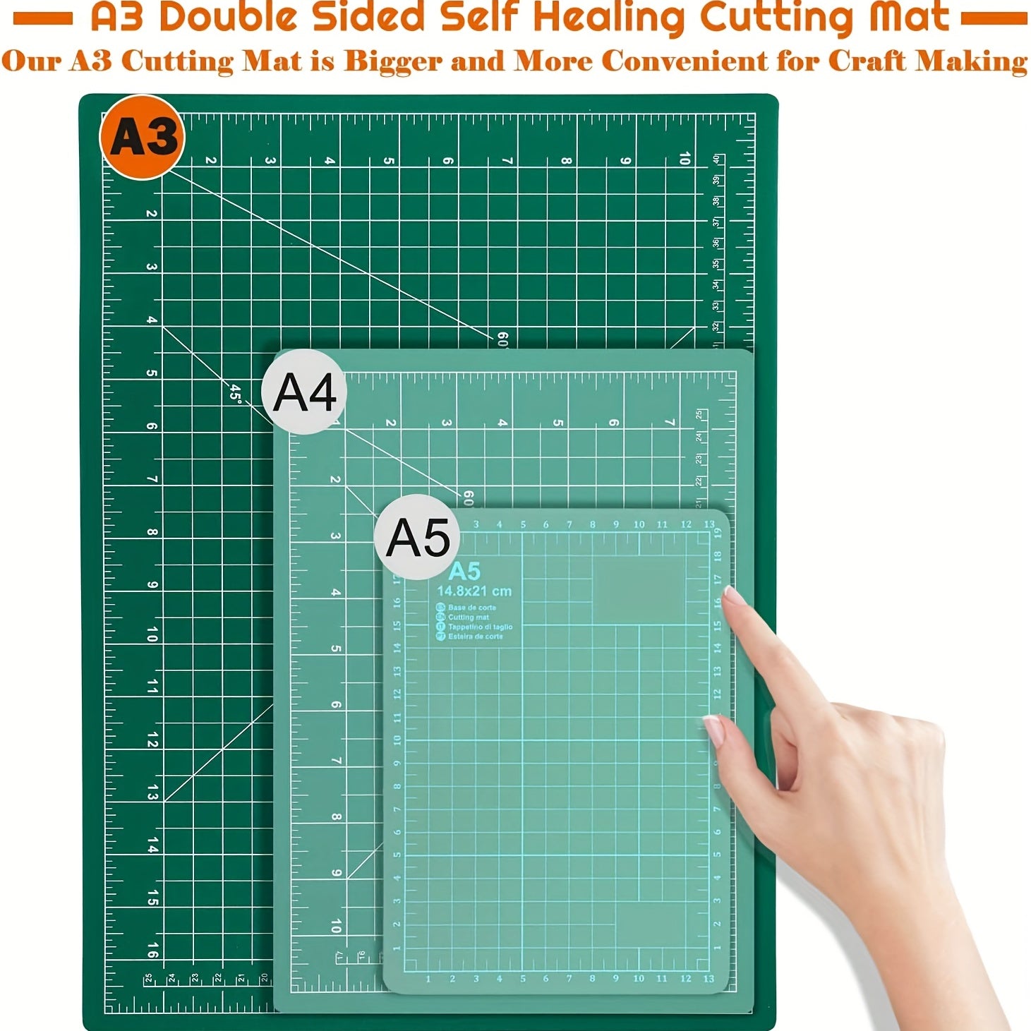 A3 Self Healing Rotary Cutting Mat 5 Ply Craft Cutting Board