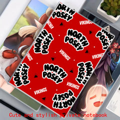 Personalized Viking Themed Notebook - Waterproof Soft Cover