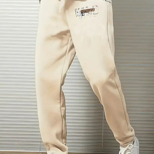 WILD Comfy Drawstring Joggers Men's Casual Pants