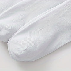 10 Pairs Soft Mid Tube Socks Women's Stockings & Hosiery