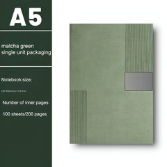 Personalized A5 Faux Leather Notebook Gift Set with Bookmark