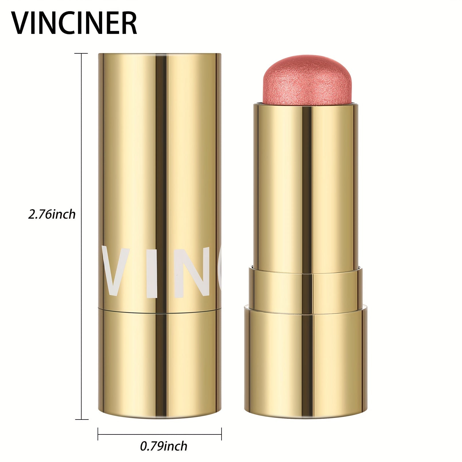 Glitter Contouring Bronzer Pen for Face Shimmer Powder Stick