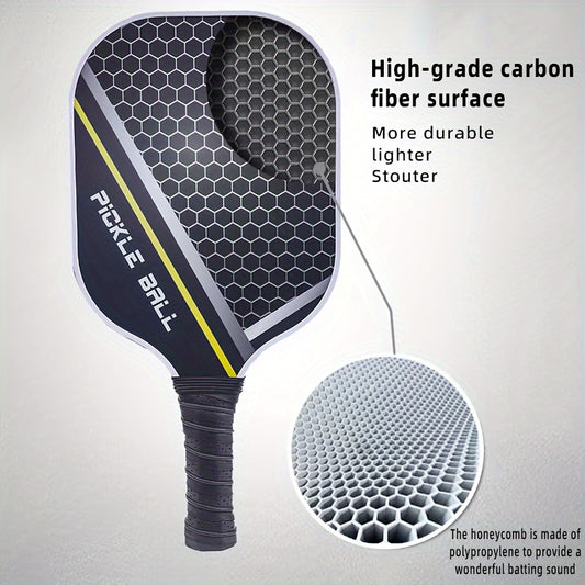 Carbon Fiber Pickleball Paddle Set with Rackets