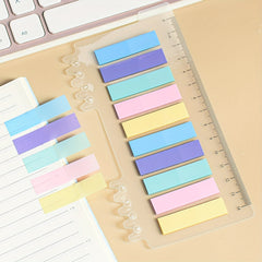 PET Sticky Notes Index Stickers 10 Sets 200 Sheets Instruction Labels