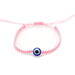 Evil Eye Charm Red Rope Adjustable Bracelet Unisex Hand Decoration
