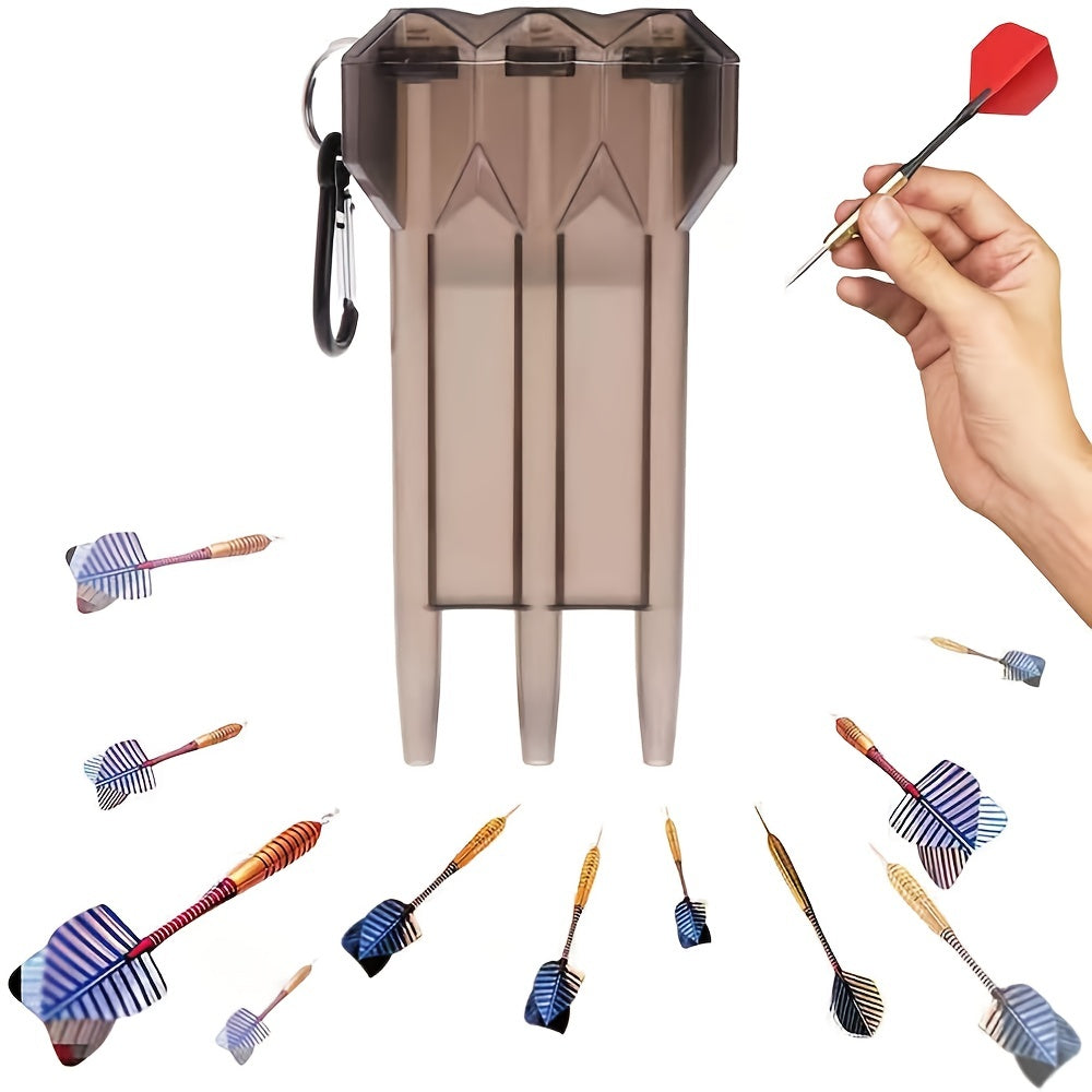 Plastic Dart Case Transparent Box Soft Tips Darts Case