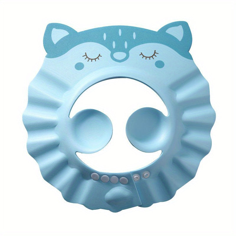 Adjustable Waterproof Shampoo Cap with Ear Protection