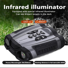 5k HD IR Night Vision 10x Digital Zoom Binoculars