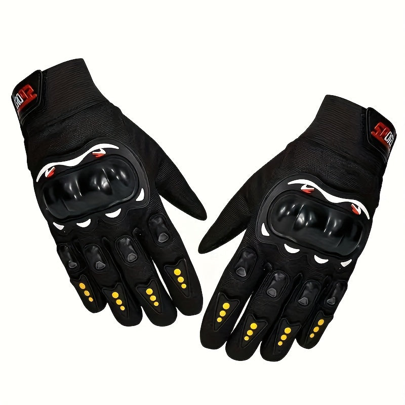 Men's Motorcycle Gloves Non-slip Protective Anti-cut Full Finger