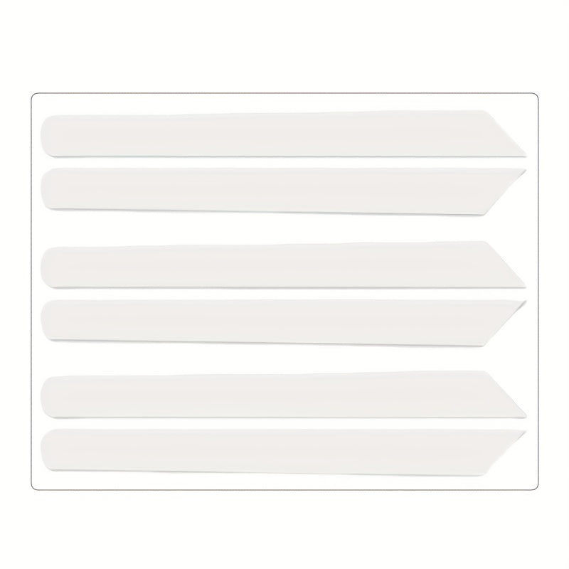 6pcs Reusable Silicone Lash Lift Tape Pads Eyelash Perm Pads Makeup Tool