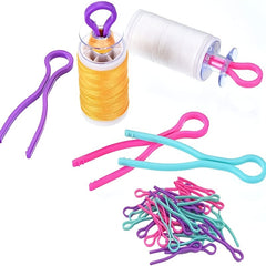 30pcs Bobbin Thread Holders Bobbin Clips for Bobbins Embroidery Quilting