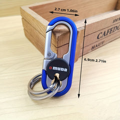 1pc Car Key Chain Metal Key Ring Men's Waist Hanging Key Pendant