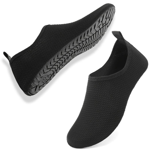 WateLves Men's Aqua Socks Water Shoes for Beach Swim Yoga