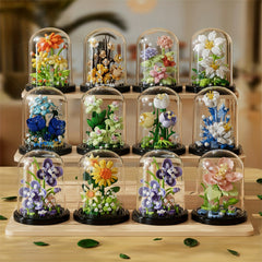 Building Block Pattern Toy DIY Desktop Decoration Holiday Birthday Gift