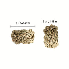 6pcs Water Gourd Napkin Ring Boho Napkin Buckle Napkin Holder