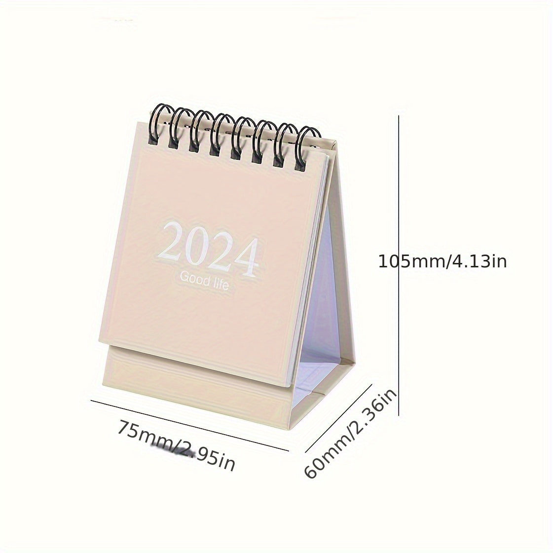Creative Mini Desk Calendar Office Decoration Portable Calendar