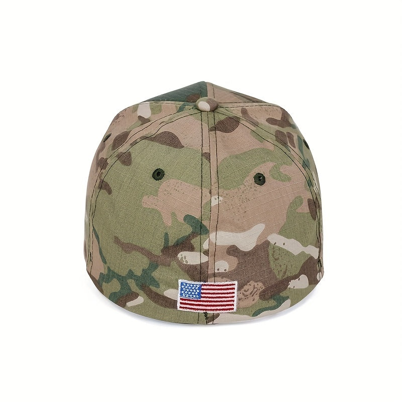 Men's Camo Baseball Cap Peaked Cap