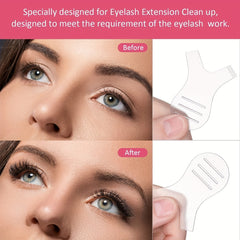 20pcs Eyelash Extension Kit Tweezers & Brow Lamination Brush