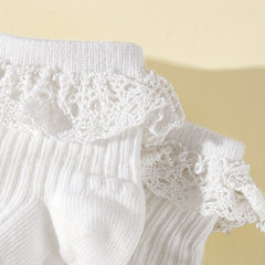 Lace Princess Socks for Girls - Perfect for Spring and Autumn