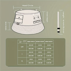 Breathable Summer Bucket Hat Lightweight Quick Dry Sun Hats Waterproof Boonie