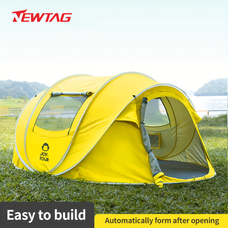 Waterproof Automatic Camping Tent for 3-6 People