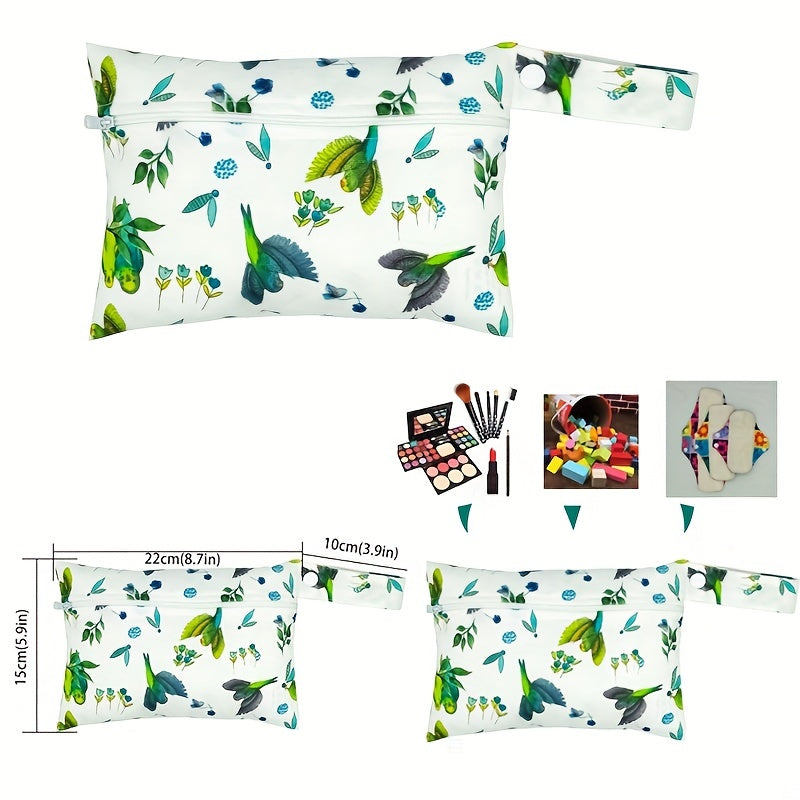 Printed Diaper Bag Diaper Storage Bag Cosmetic Storage Toy Storage Bag