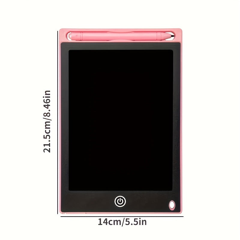 Colorful LCD Drawing Tablet for Kids, Erasable Doodle Board
