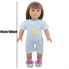 Girls Doll Sport Style Costume 72 Cm Size