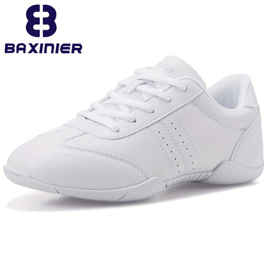 Girls' Lightweight Non Slip Cheer Shoes for Indoor Training