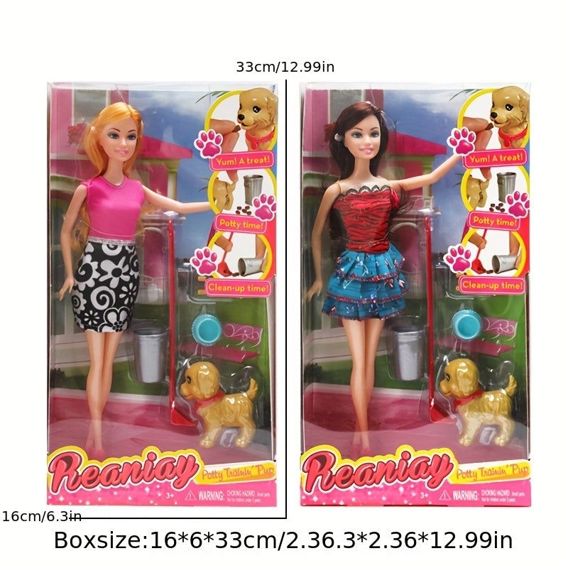 Doll Pet Dog Series Playset