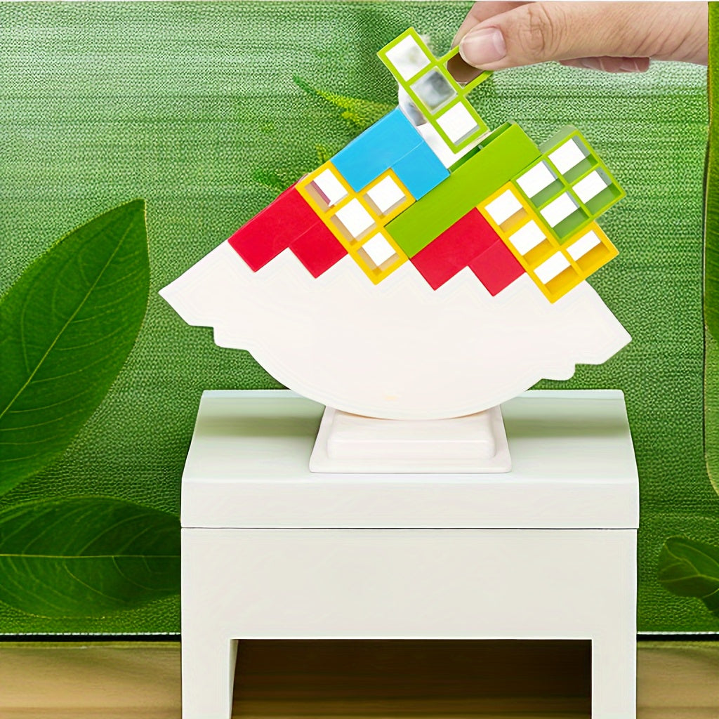 32pcs Stacking Building Block Game - Endless Fun