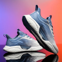 Thick Sole Lightweight Running Shoes Breathable Non Slip Outdoor Sneakers
