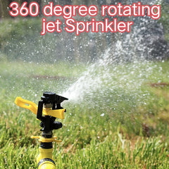 Adjustable Spiked Rocker Impact Sprinkler Garden Agriculture Watering Nozzle