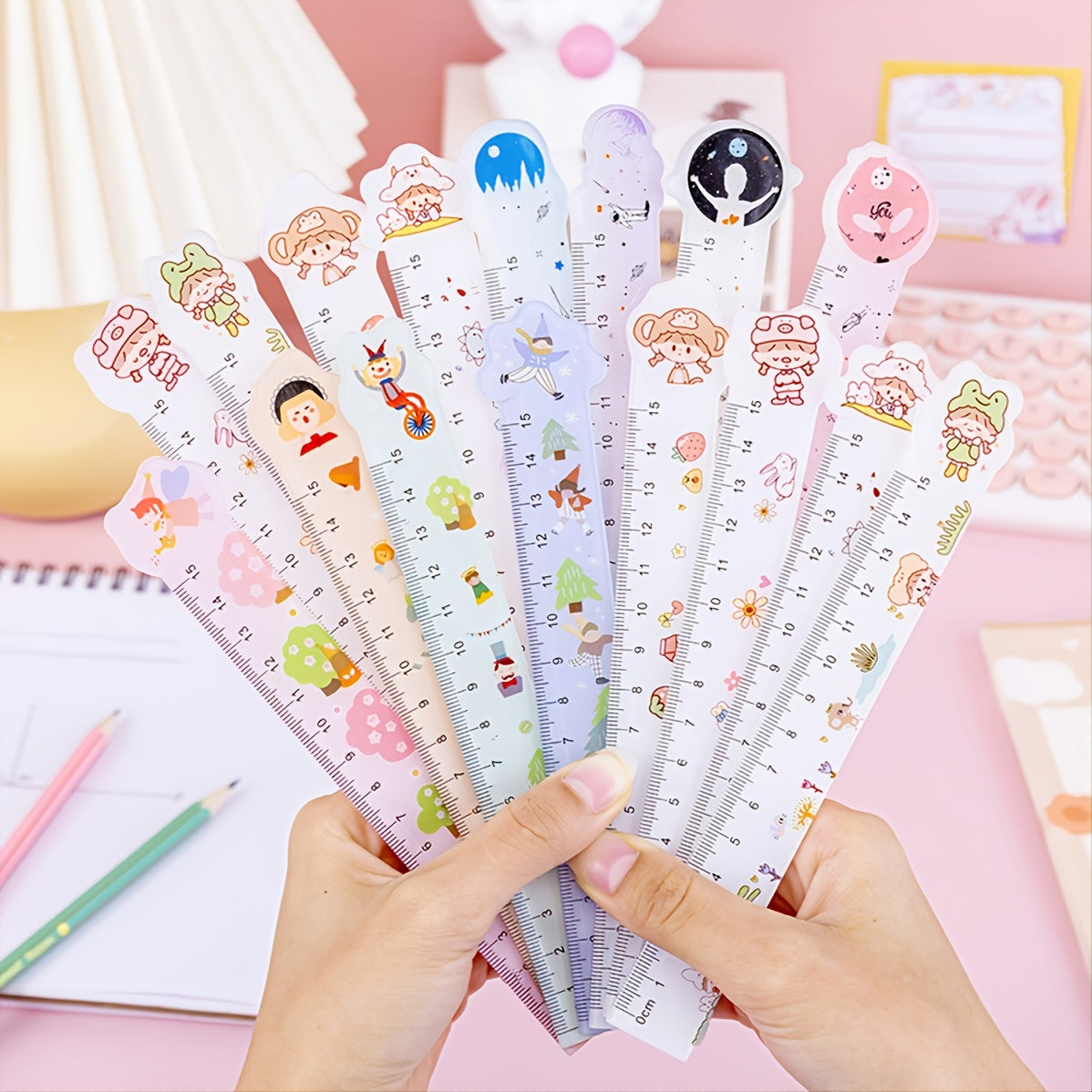 Cute Cartoon Drawing Ruler for Crafts and Art