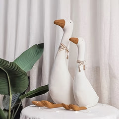 Cute Cartoon Goose Doll for Kids' Room Decor