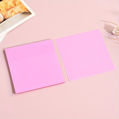 Colorful Transparent Sticky Notes 50 Sheets Waterproof Self Adhesive Memo