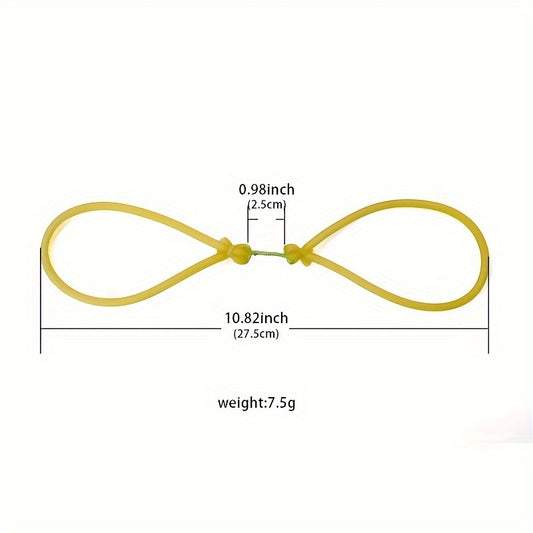 9pcs Bow Fishing Tubular Bands Replacement Rubber Band