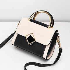 Classic Flap Crossbody Bag PU Leather Versatile Shoulder Bag