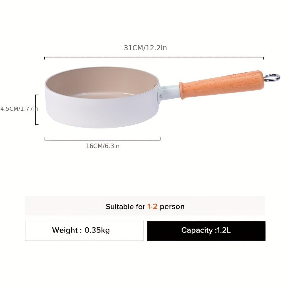 Nonstick Frying Pan 16cm Ceramic Skillet For Gas Stove & Induction Cooker