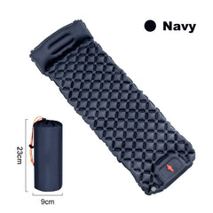 Ultralight TPU Camping Sleeping Pad with Air Pump & Pillow